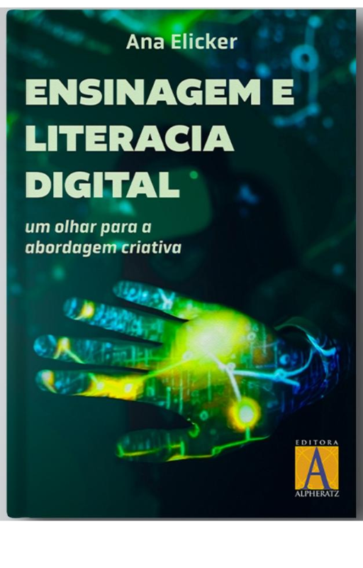 Capa do livro ENSINAGEM e LITERACIA DIGITAL